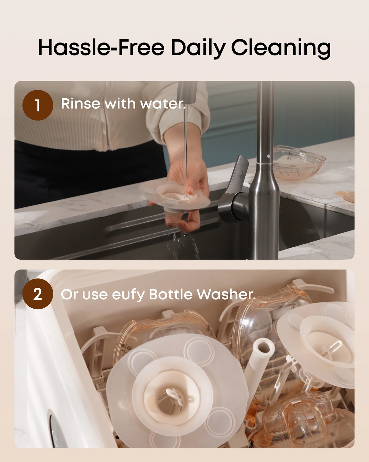 eufy Breast Pump S2 / S2 Pro Double-Sealed Flange (24 mm)