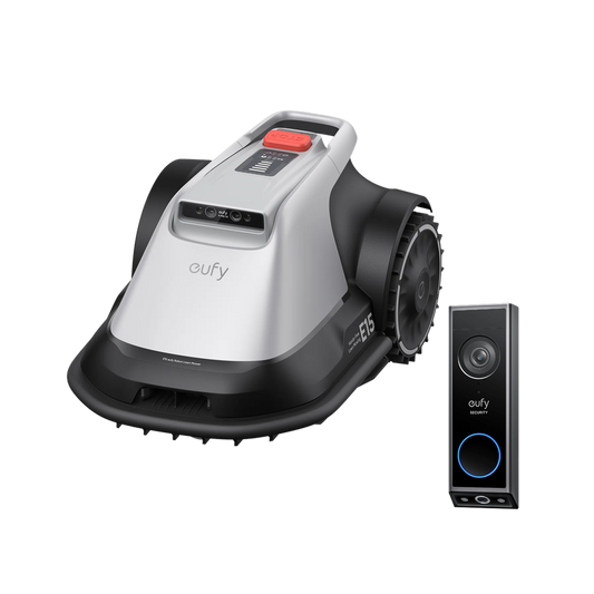 eufy Robot Lawn Mower E15 + Video Doorbell E340